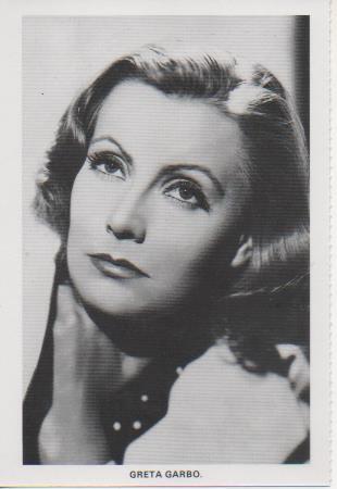 Postal E07857: Las Mas Bellas Postales. Cine de los años 20 y 30. Greta Garbo