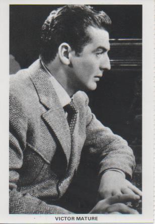 Postal E07826: Las Mas Bellas Postales. Los Galanes Miticos del Cine. Victor Mature