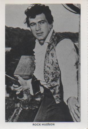 Postal E07824: Las Mas Bellas Postales. Los Galanes Miticos del Cine. Rock Hudson