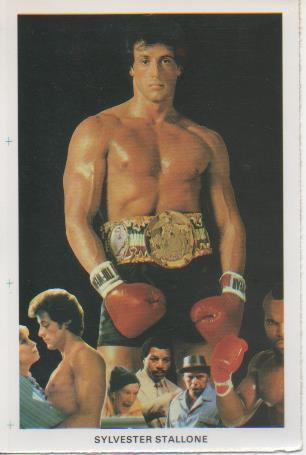 Postal E07802: Las Mas Bellas Postales. Cine de los años 70. Sylvester Stallone