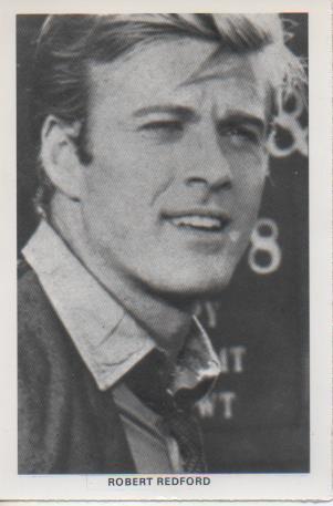 Postal E07823: Las Mas Bellas Postales. Los Galanes Miticos del Cine. Robert Redford