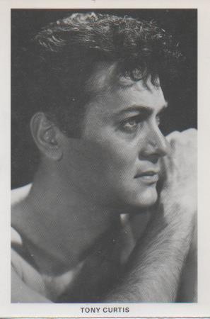 Postal E07822: Las Mas Bellas Postales. Los Galanes Miticos del Cine. Tony Curtis