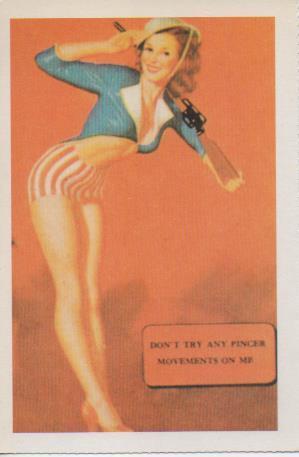 Postal E07584: Las Mas Bellas Postales Siglo XIX y XX. Chicas Pin-Up (12)