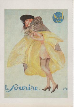 Postal E07576: Las Mas Bellas Postales Siglo XIX y XX. Chicas Pin-Up (4)