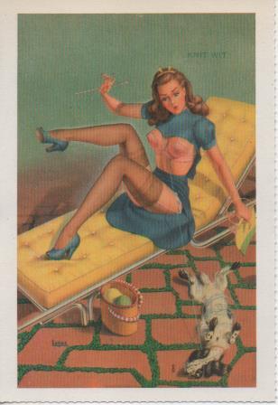 Postal E07574: Las Mas Bellas Postales Siglo XIX y XX. Chicas Pin-Up (2)