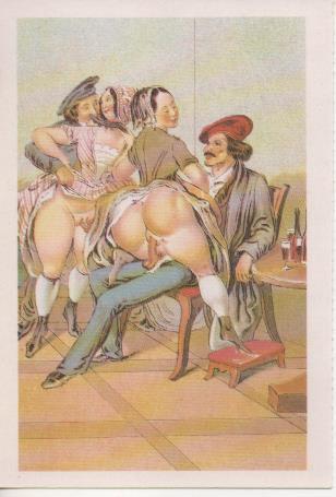 Postal E07571: Las Mas Bellas Postales Siglo XIX y XX. Dibujos Eróticos (47)