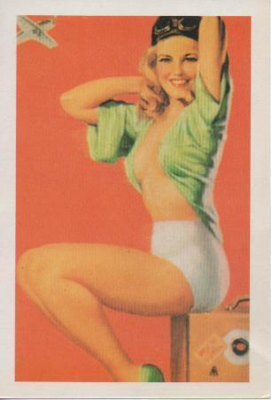 Postal E07596: Las Mas Bellas Postales Siglo XIX y XX. Chicas Pin-Up (24)