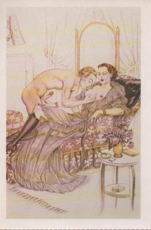 Postal E07567: Las Mas Bellas Postales Siglo XIX y XX. Dibujos Eróticos (43)