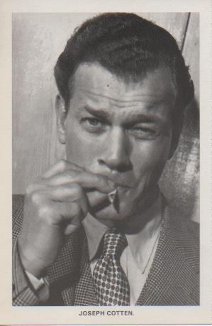 Postal E07689: Las Mas Bellas Postales. Cine de los años 40. Joseph Cotten