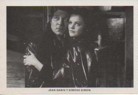 Postal E07680: Las Mas Bellas Postales. Cine de los años 40. Jean Gabin y Simone Simon 