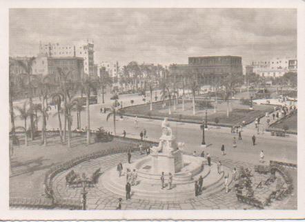 Postal E07621: Habana a Principios del Siglo XX, Plaza de la Fraternidad