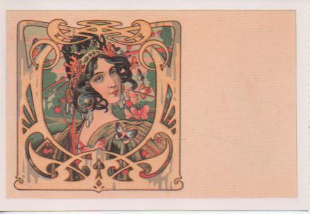 Postal E07617: Las Mas Bellas Postales Siglo XIX y XX. Postal Modernista (5)