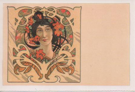 Postal E07613: Las Mas Bellas Postales Siglo XIX y XX. Postal Modernista (1)