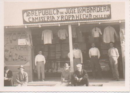 Postal E07643: Habana a Principios del Siglo XX, Tienda de Abarrotes