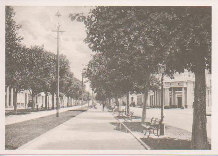 Postal E07639: Habana a Principios del Siglo XX, Paseo del Prado