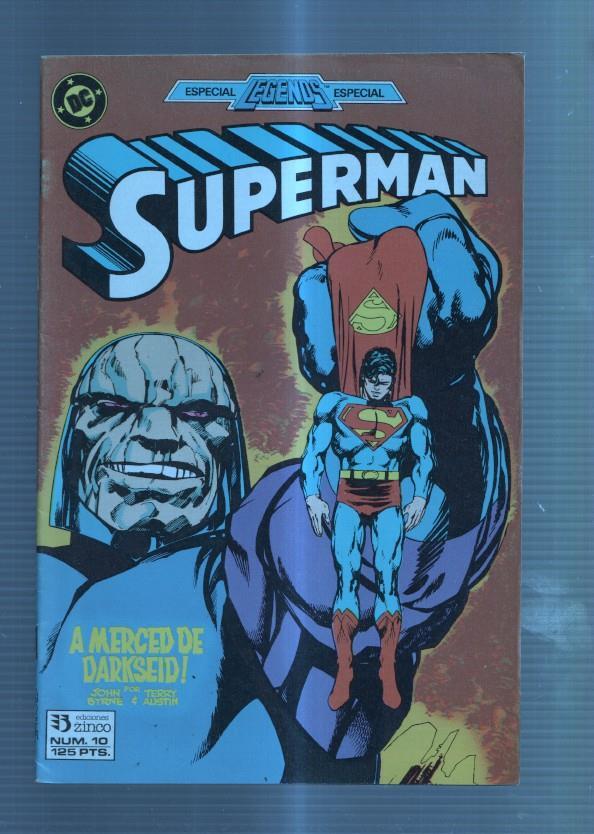 Superman volumen 2 numero 010: especial Legends