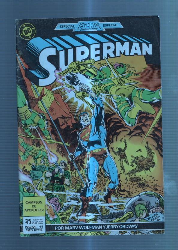 Superman volumen 2 numero 011: especial Legends