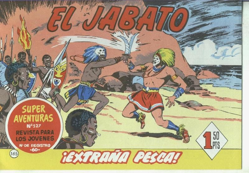 El Jabato facsimil numero 165: Extraña pesca