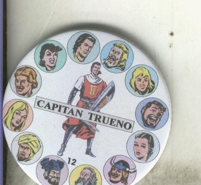 Imanes artesania serie numero 12: El Capitan Trueno serie 2: Los amigos