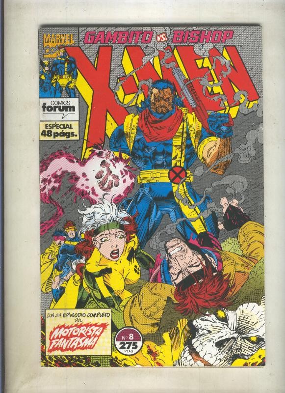 X Men volumen 1 numero 08: Colmillos y garras