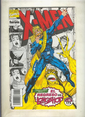 X Men volumen 1 numero 10: alli donde vuelan los pajaros