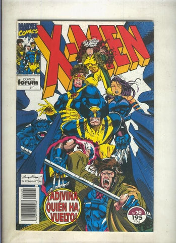 X Men volumen 1 numero 20: Cavando en el polvo