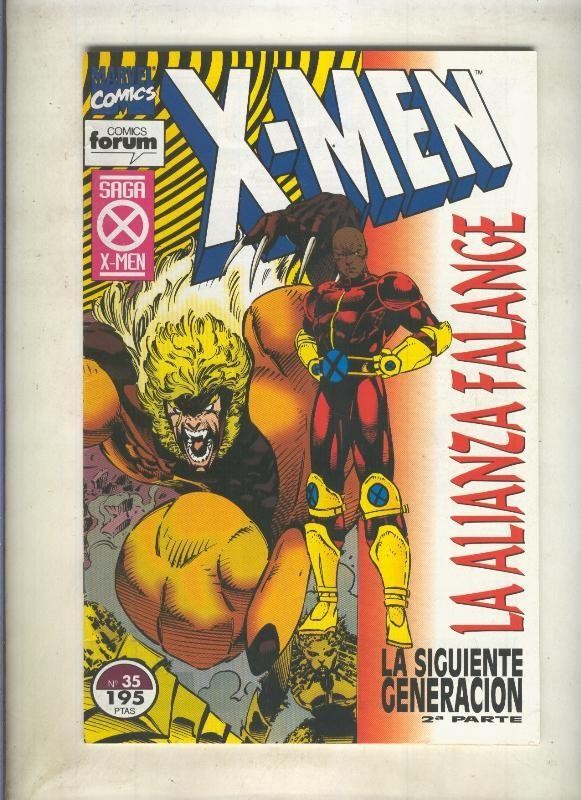 Planeta: X Men volumen 1 numero 35 (La alianza falange)