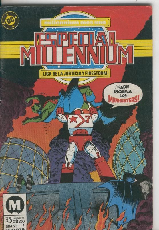 Zinco: Millennium especial numero 01: Liga de la Justicia y Firestorm