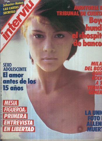 INTERVIU Numero 0552: SCHUSTER-NUÑEZ, las cartas secretas