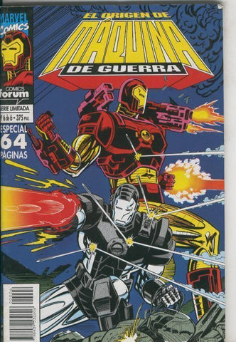Planeta: El origen de Maquina de Guerra numero 6, final de coleccion
