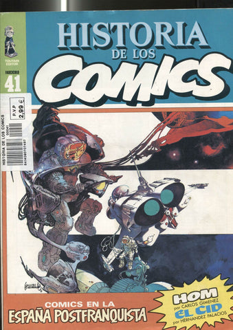 Toutain: Historia de los comics numero 41: comic en la españa postfranquista: Hom, El Cid