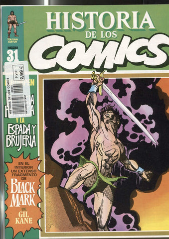 Toutain: Historia de los comics numero 31: Espada y Brujeria