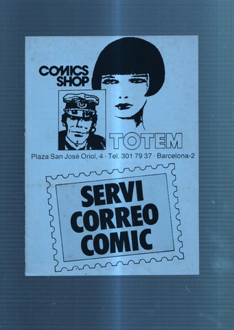 Fanzine: catalogo venta tienda Totem de Barcelona