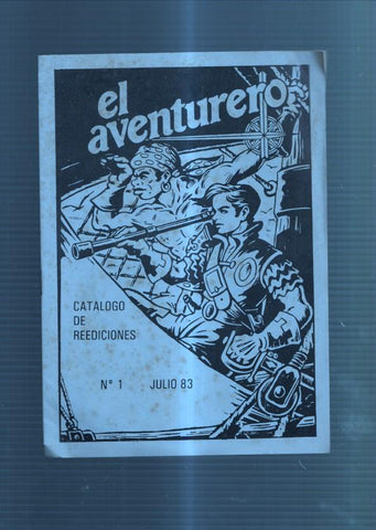 Fanzine: Catalogo venta de El Aventurero