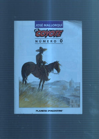 Folleto publicitario coleccion El Coyote de editorial planeta