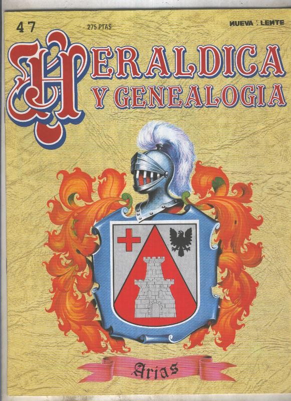 Fasciculo Heraldica y Genealogia numero 47: Arias