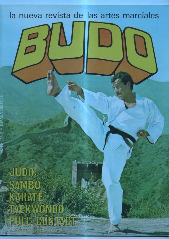 Revista: Budo num 026, año 4: Patrick Tamburini, Karate leones, Emilio Azofra, J.A.Cechini