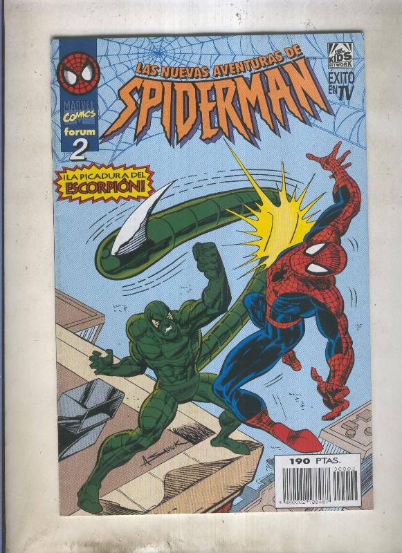 Planeta: Las nuevas aventuras de Spiderman volumen 1 numero 02