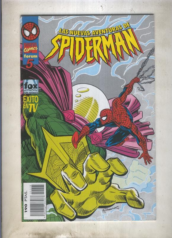 Planeta: Las nuevas aventuras de Spiderman volumen 1 numero 05