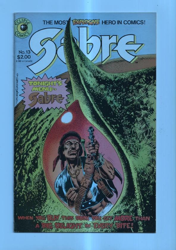 Eclipse Comics SABRE numero 13