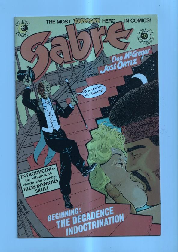 Eclipse Comics SABRE numero 10