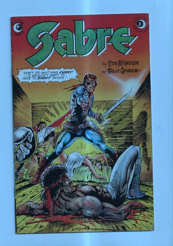 Eclipse Comics SABRE numero 08