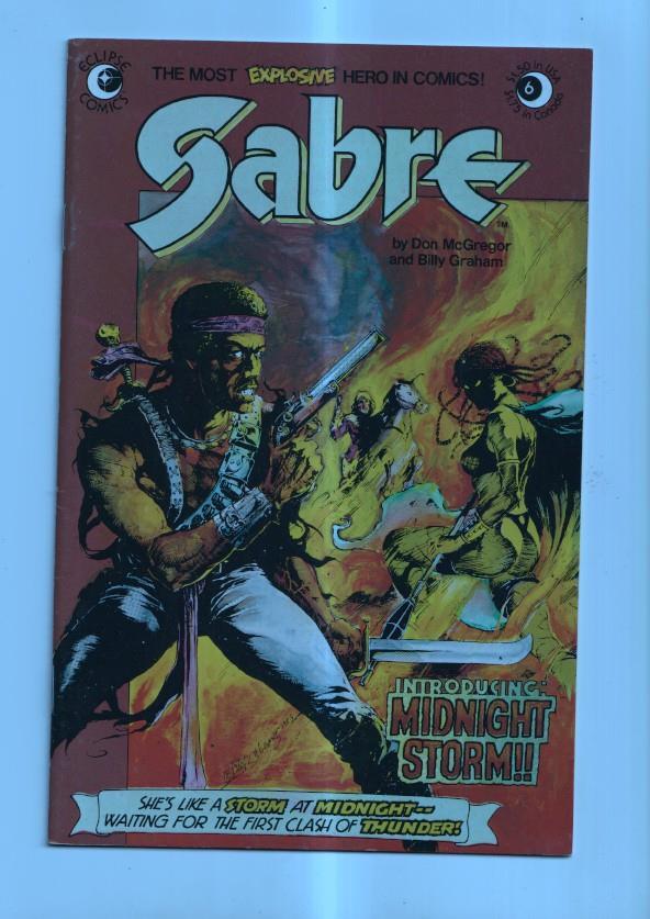 Eclipse Comics SABRE numero 06