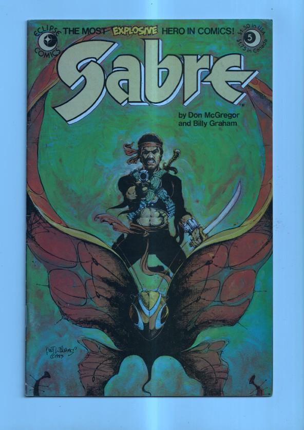 Eclipse Comics SABRE numero 05