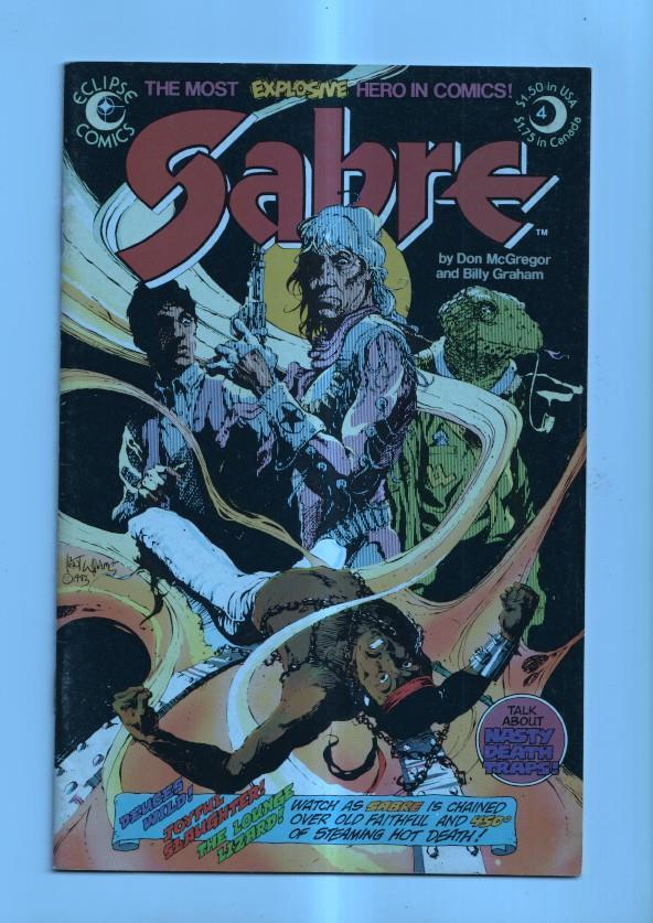 Eclipse Comics SABRE numero 04