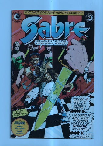 Eclipse Comics SABRE numero 03