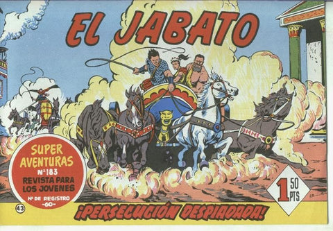 El Jabato facsimil numero 043: Persecucion despiadada