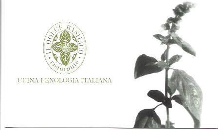 POSTAL A5786: Publicidad restaurante Il Dolce Basilico de Andorra