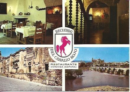 POSTAL A5777: Recuerdo de El Caballo Rojo en Cordoba