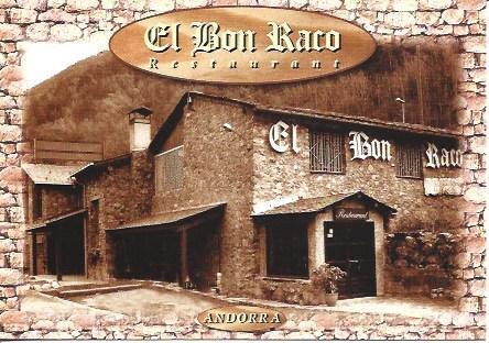 POSTAL A5776: Restaurante El Bon Raco de Andorra